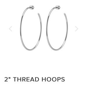 Jennifer Fisher 2” Thread Hoops